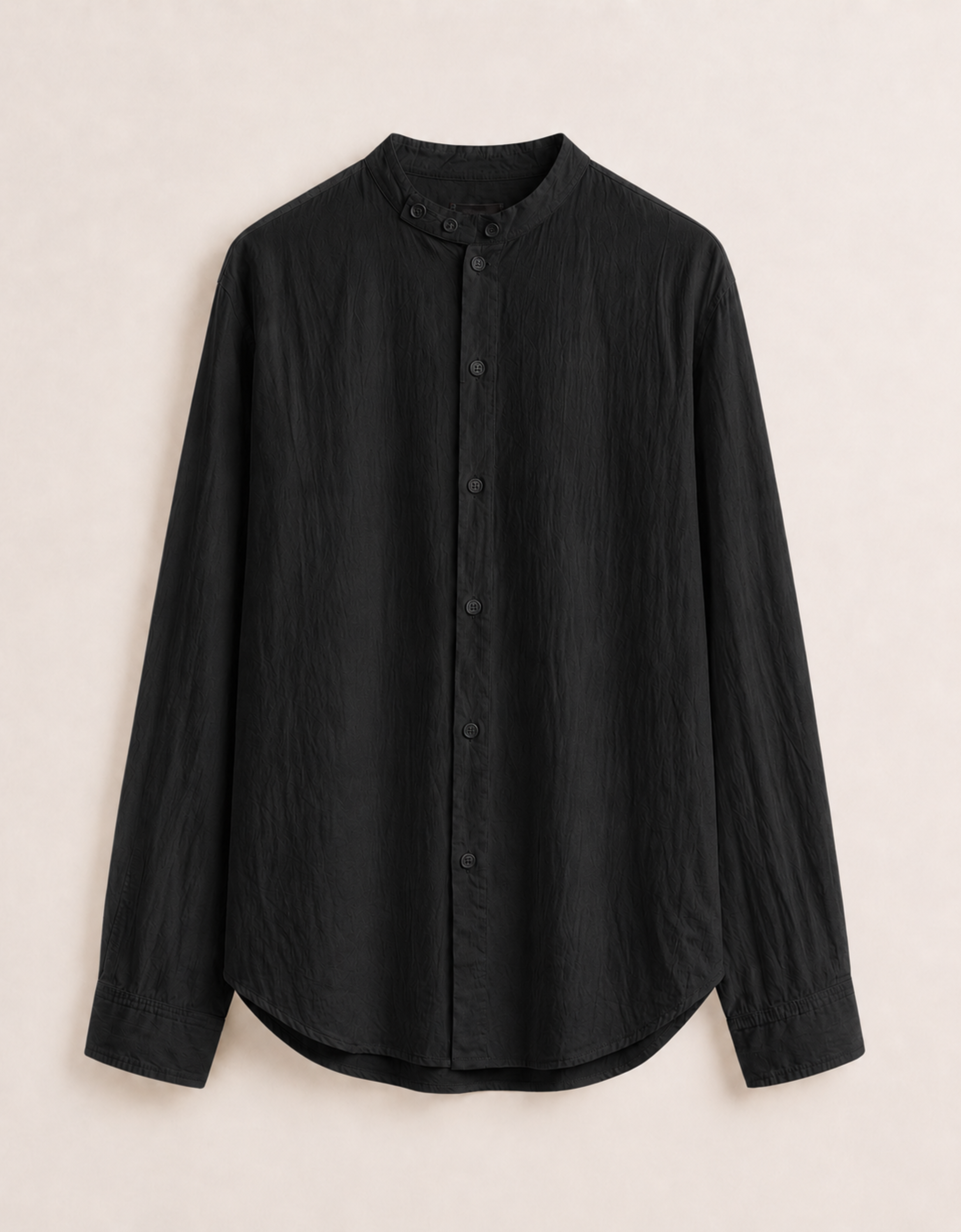 Camisa relaxed fit de tejido texturizado