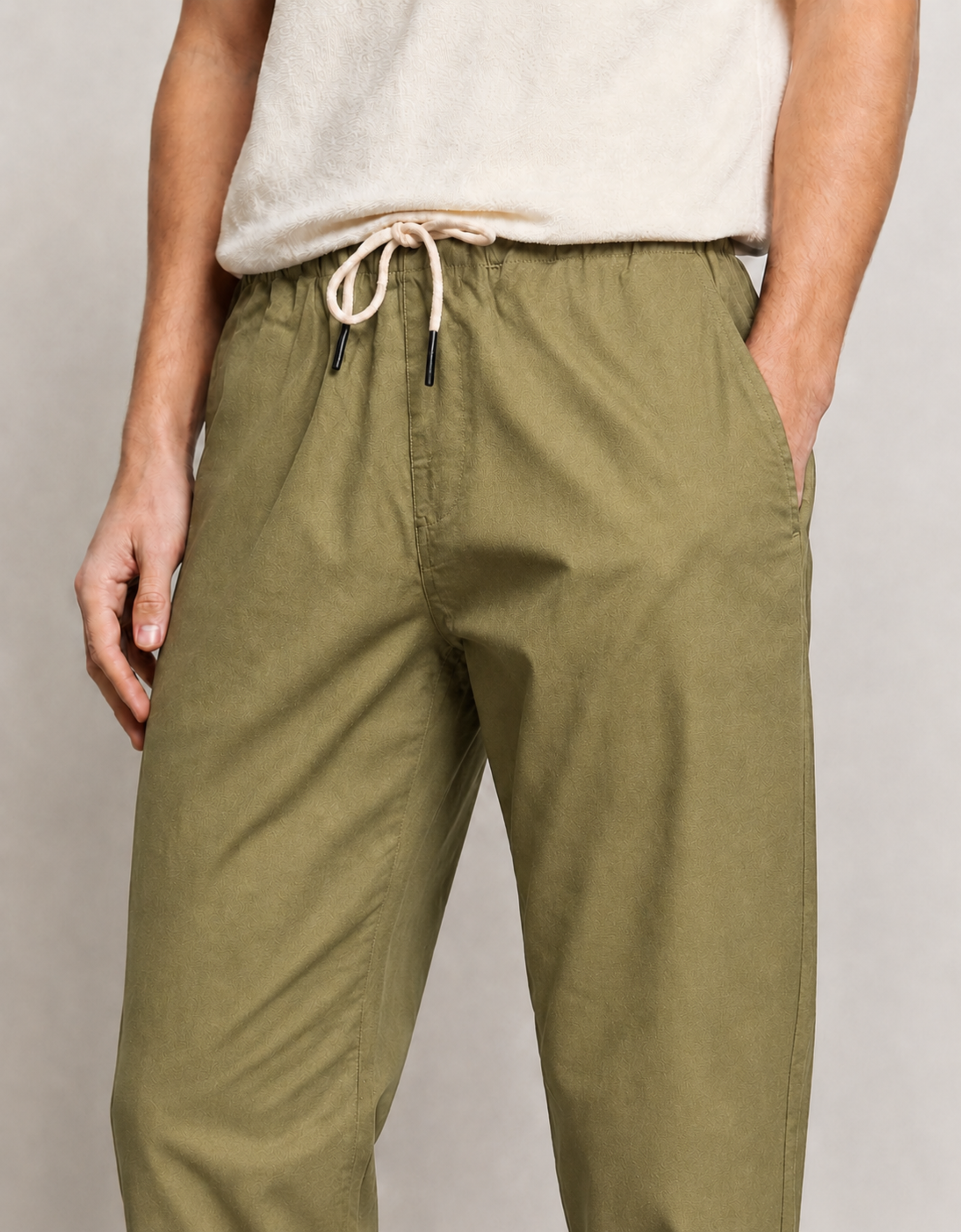 Pantalón Lino Verde