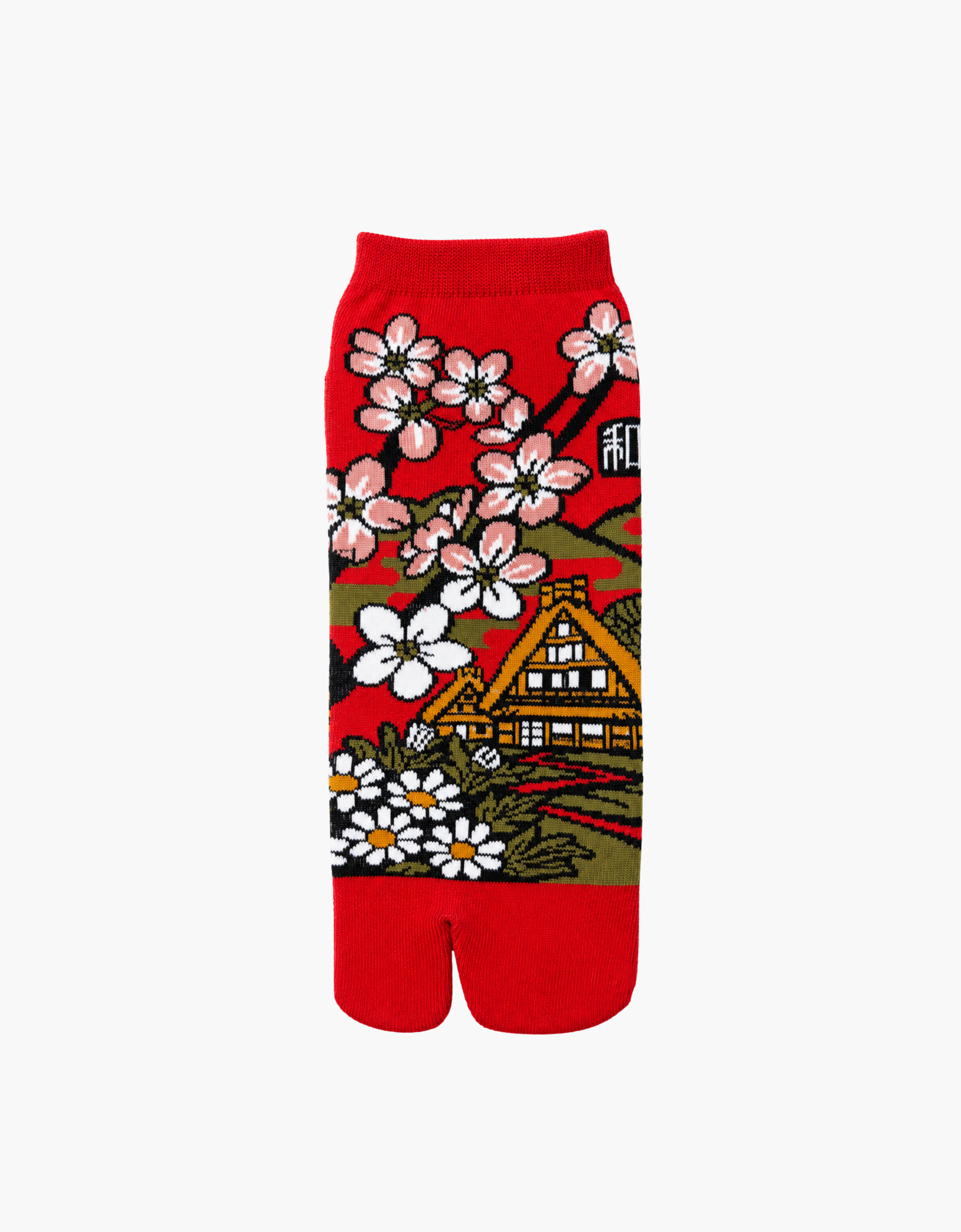 Calcetines tabi estampados “Nippon”