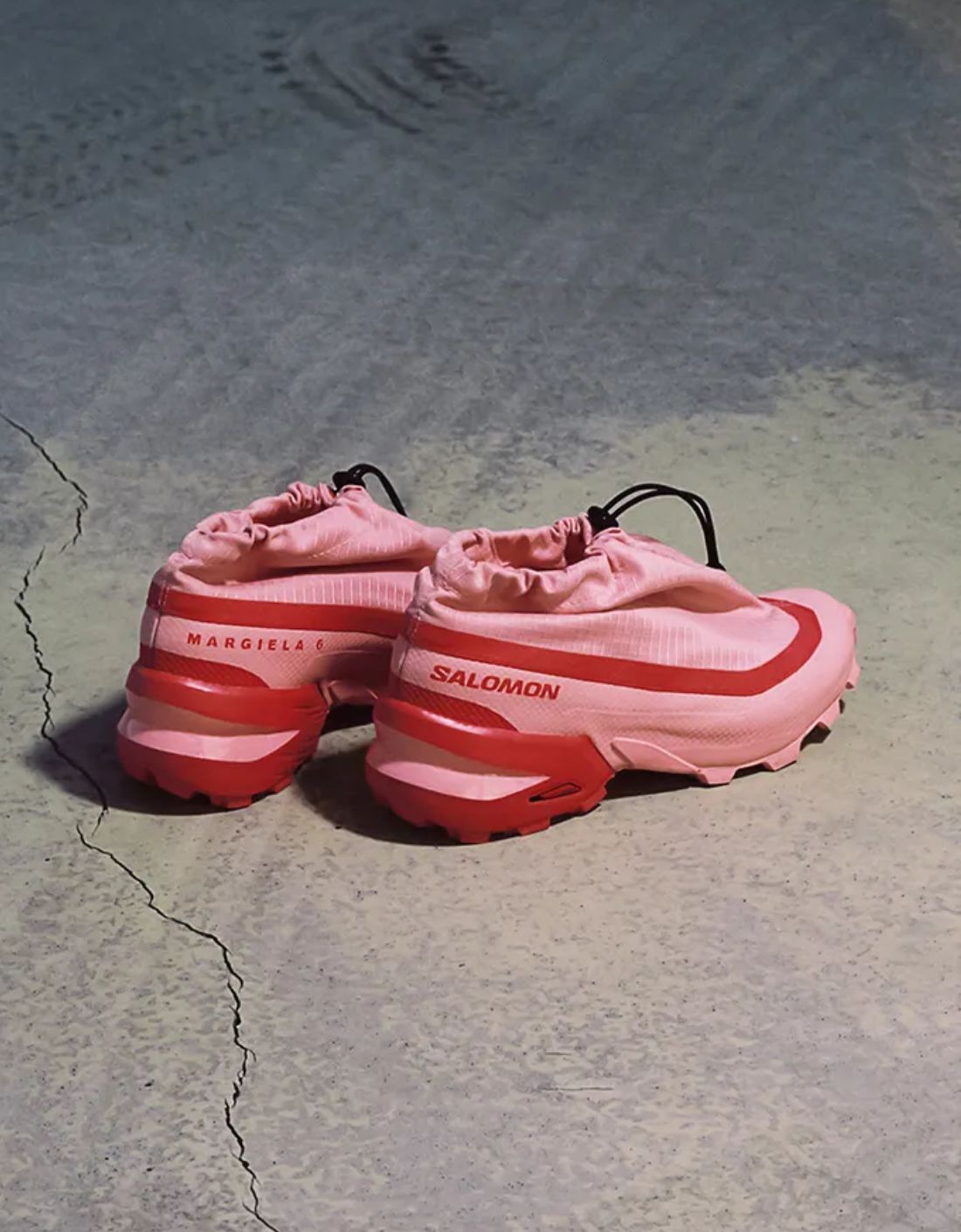 Salomon x MM6 Margiela - Cross low flamingo