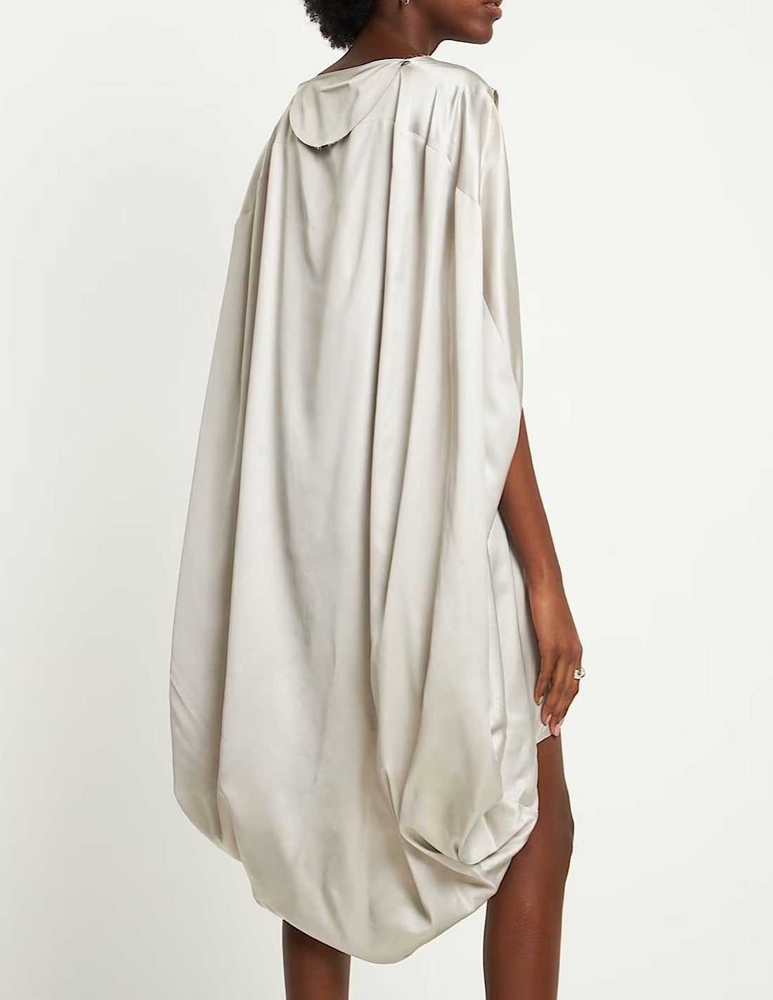 Vestido circulo gris MM6