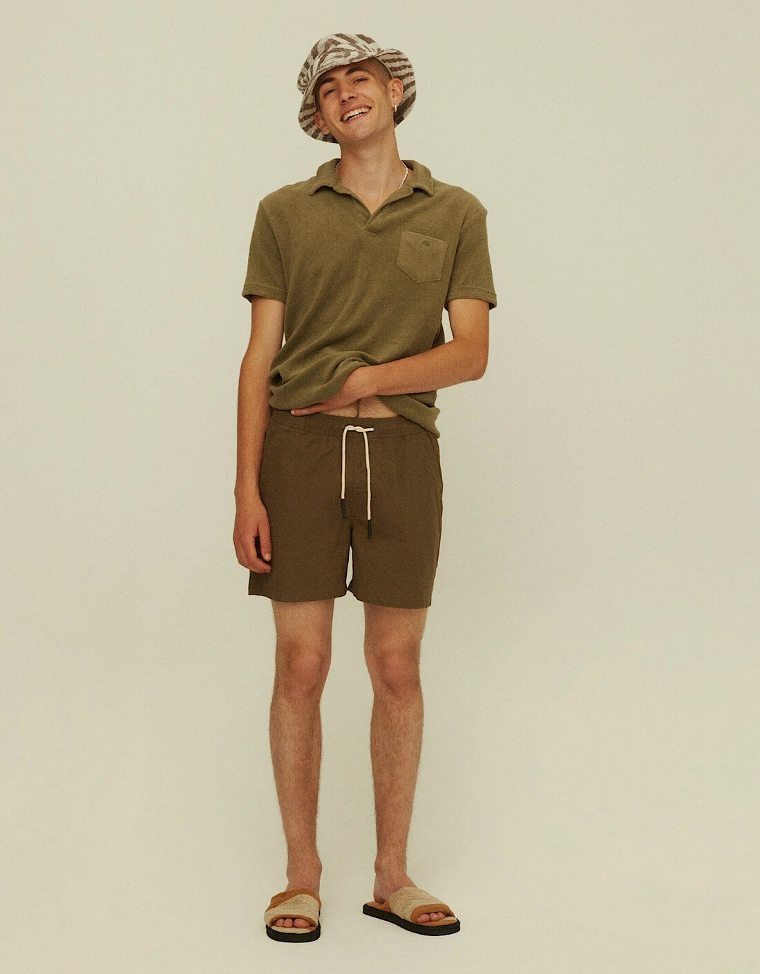 Short Lino Army – vista principal