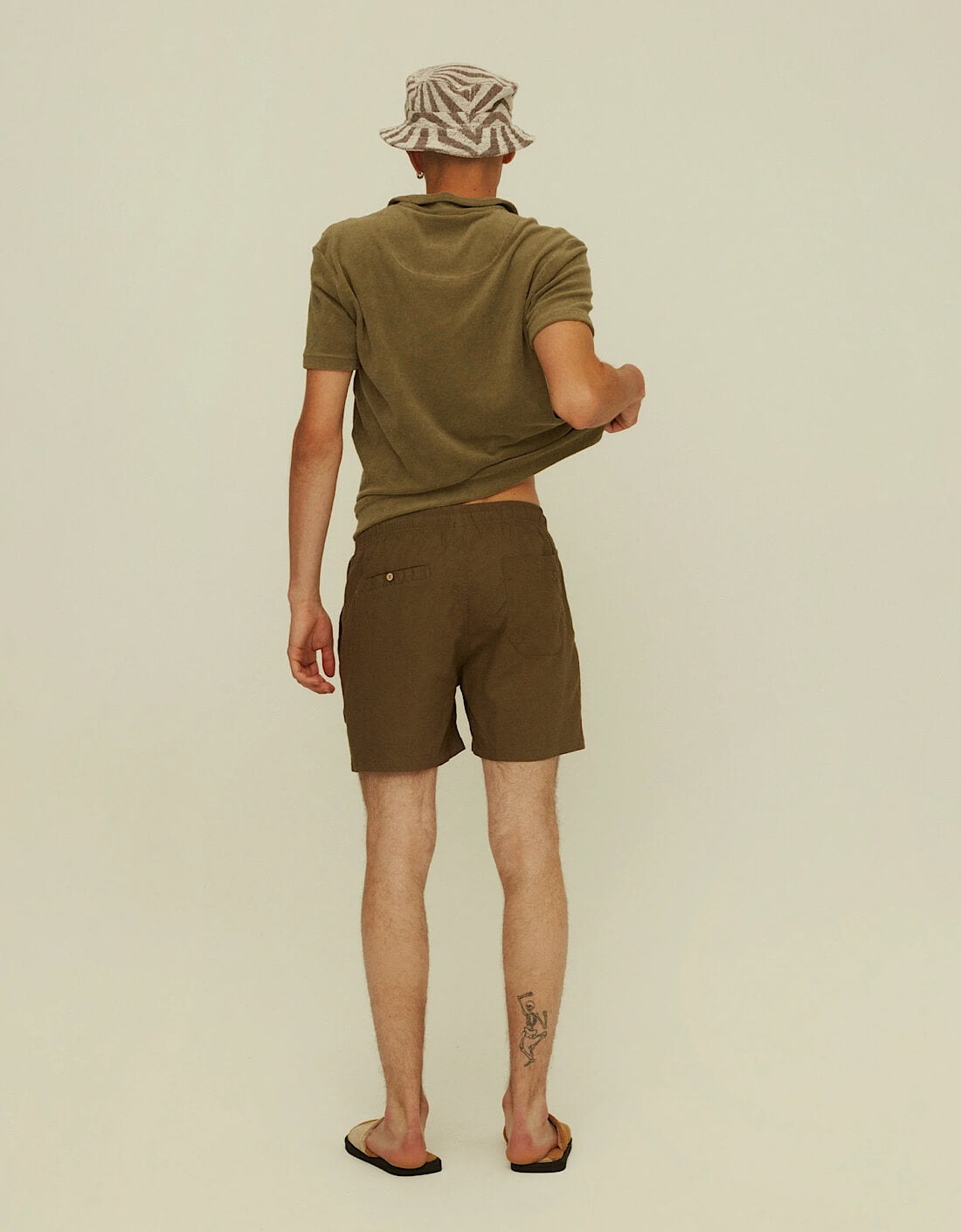 Short Lino Army – vista 2