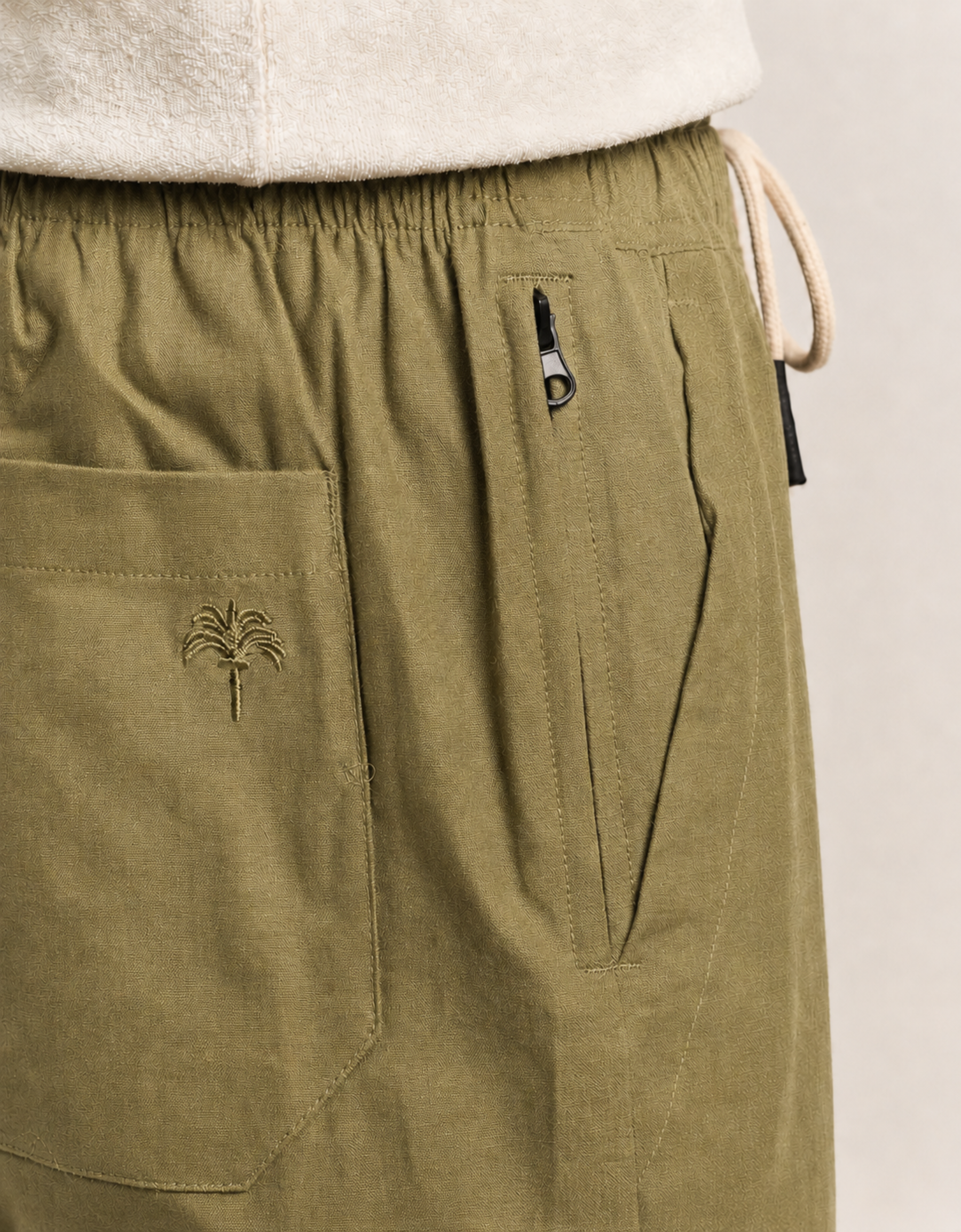 Pantalón Lino Verde