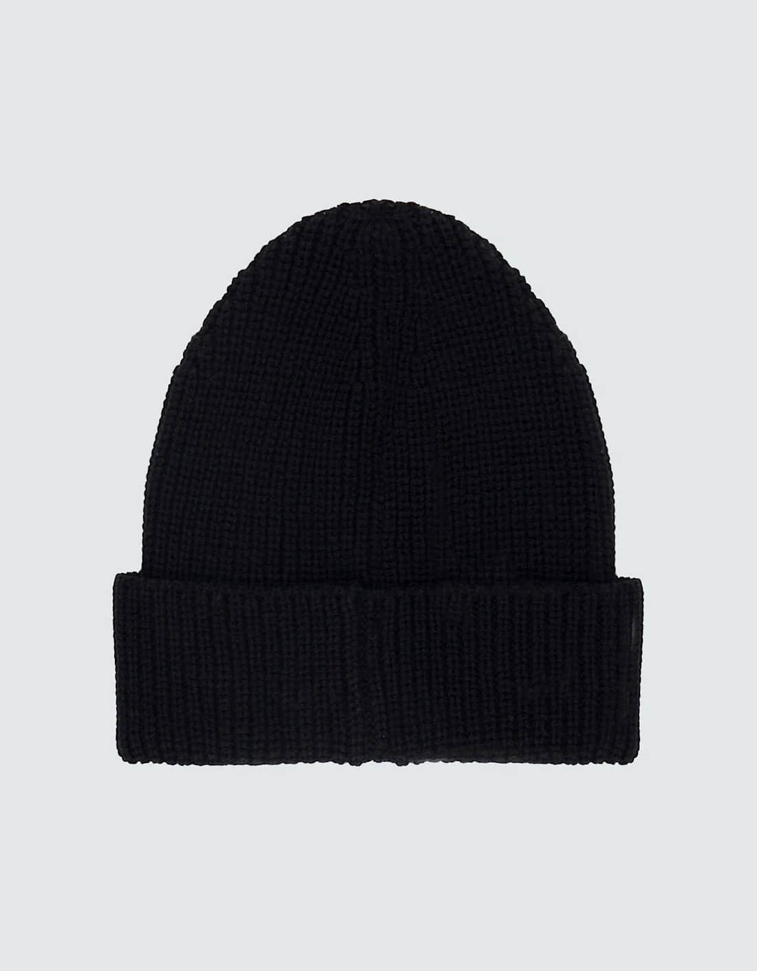 Gorro Lana Negro – detalle