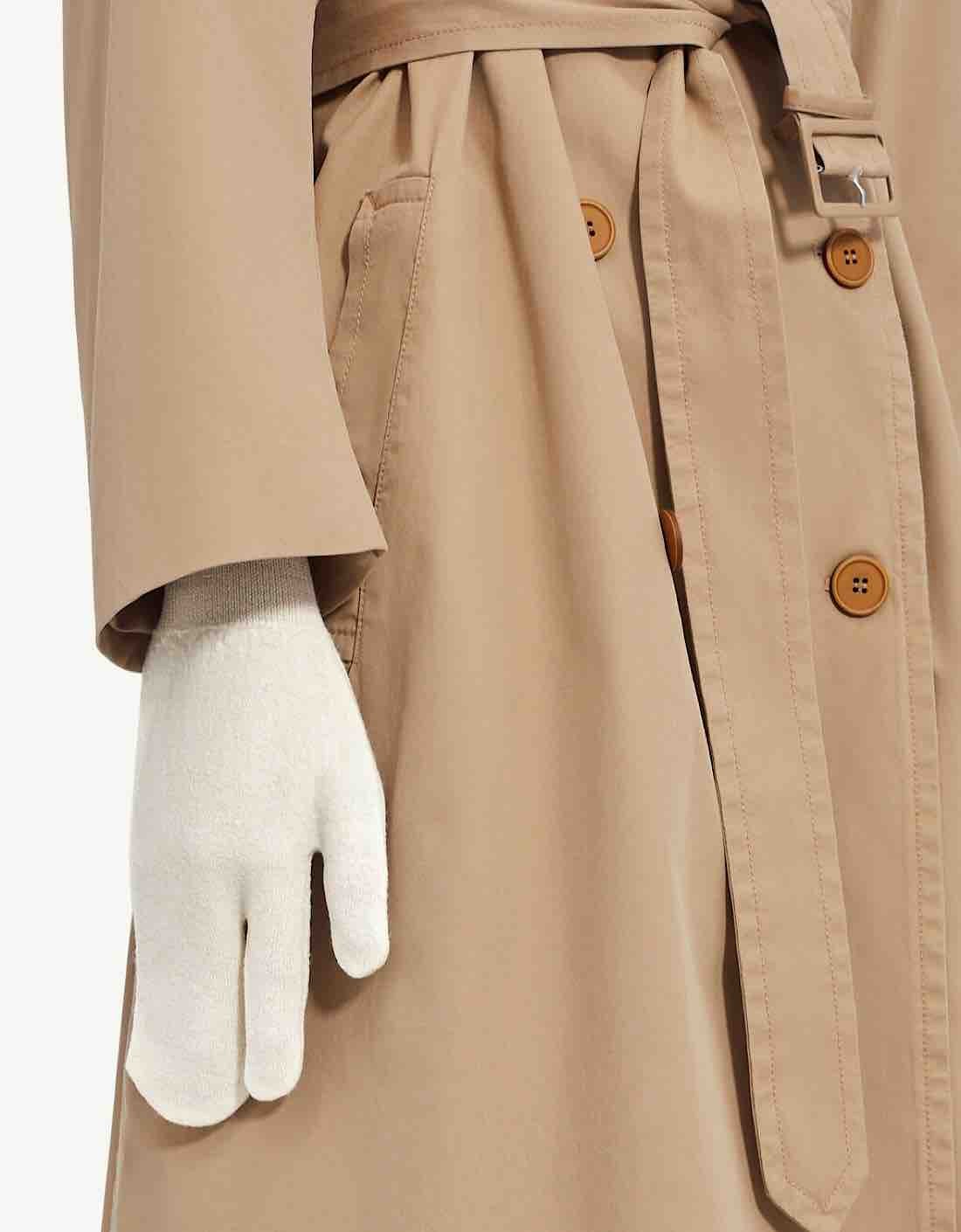 Gants en laine brute MM6