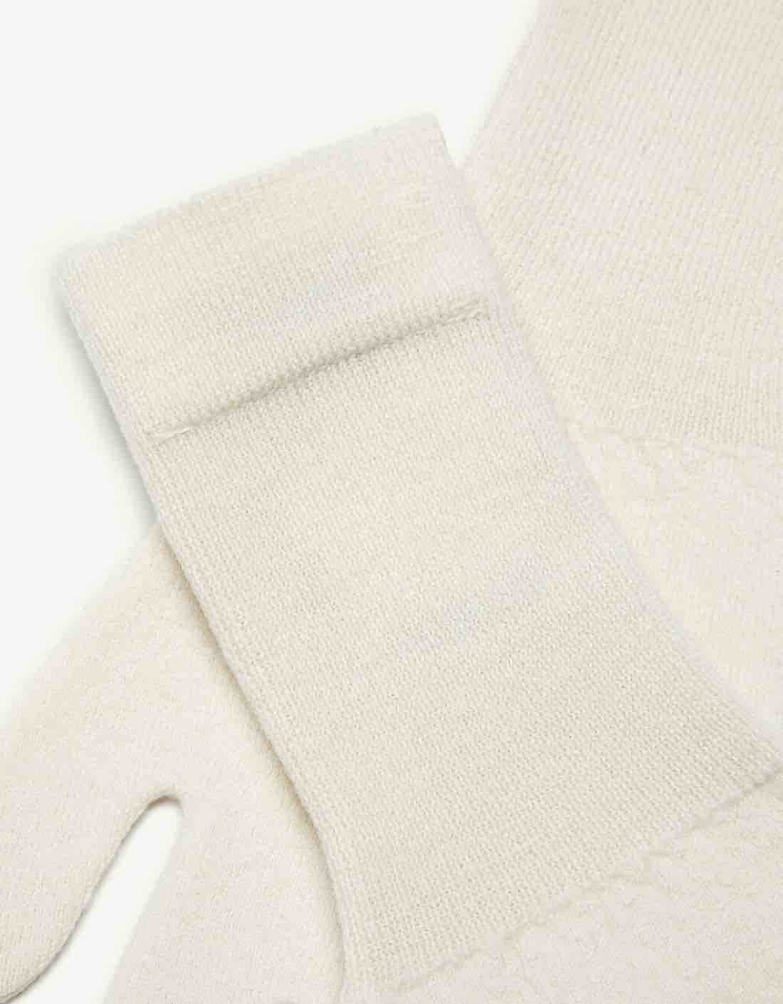 Guantes lana crudo MM6