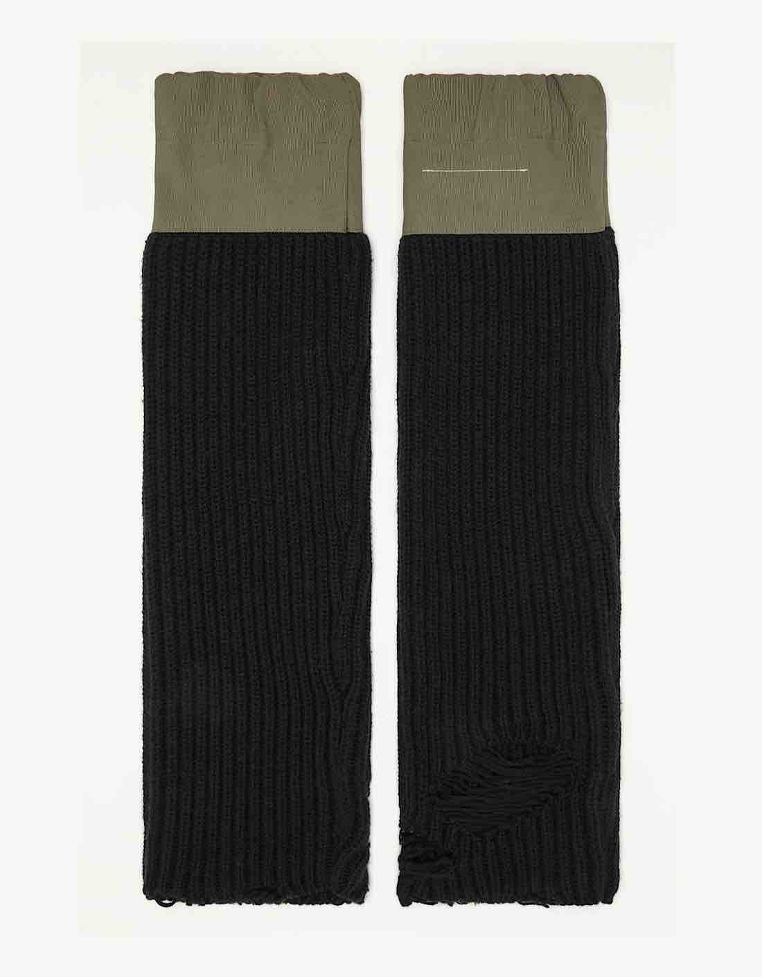 Mangas dos tejidos MM6