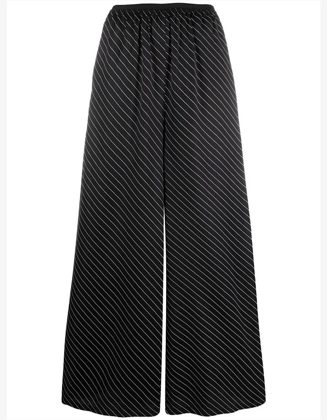 Pantalon à rayures diagonales - MM6