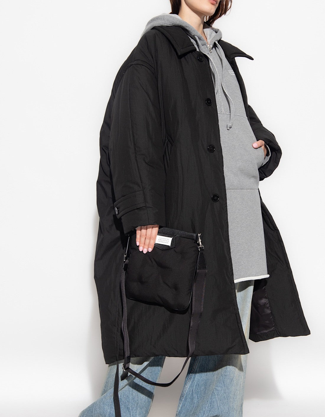 Sudadera Canguro Gris