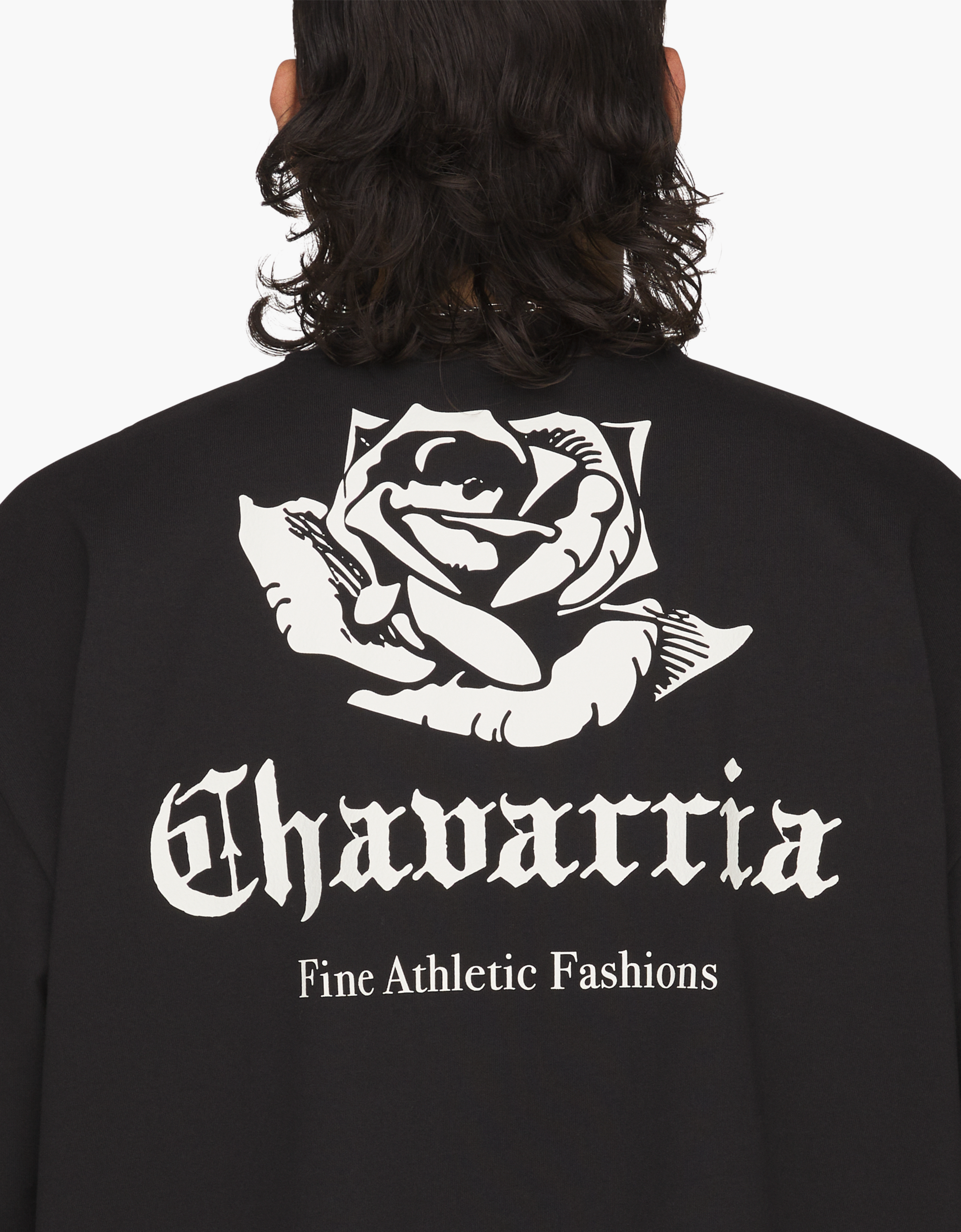Camiseta logo tee "CHAVARRIA ROSE" - aWC