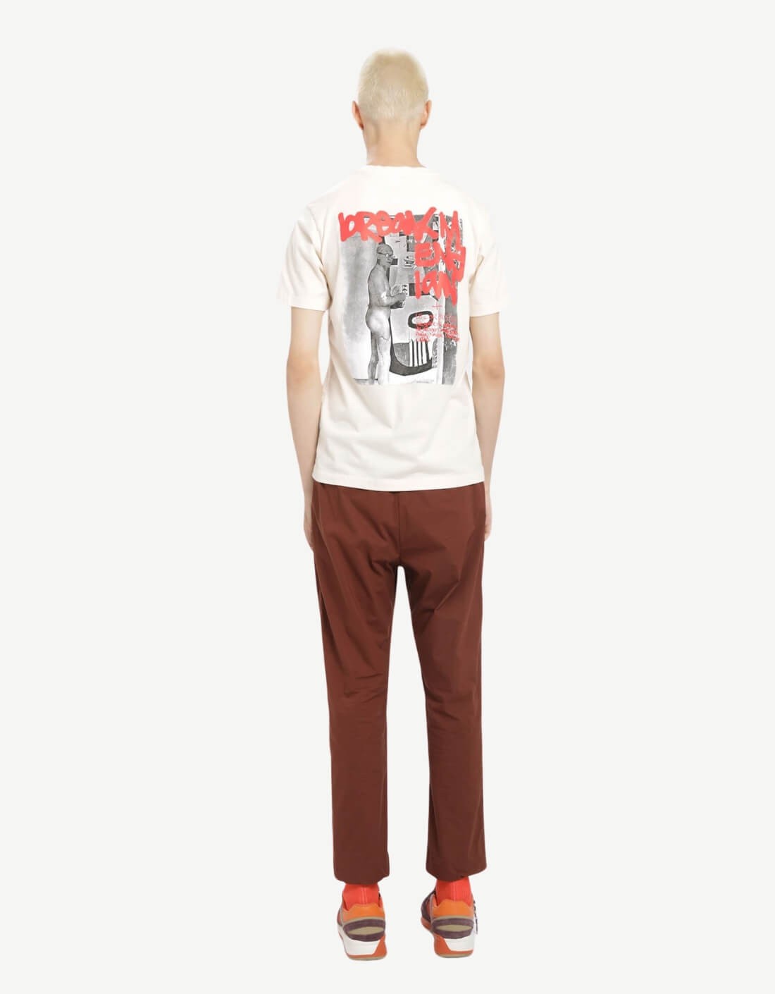Naked Lunch Ecru T-shirt