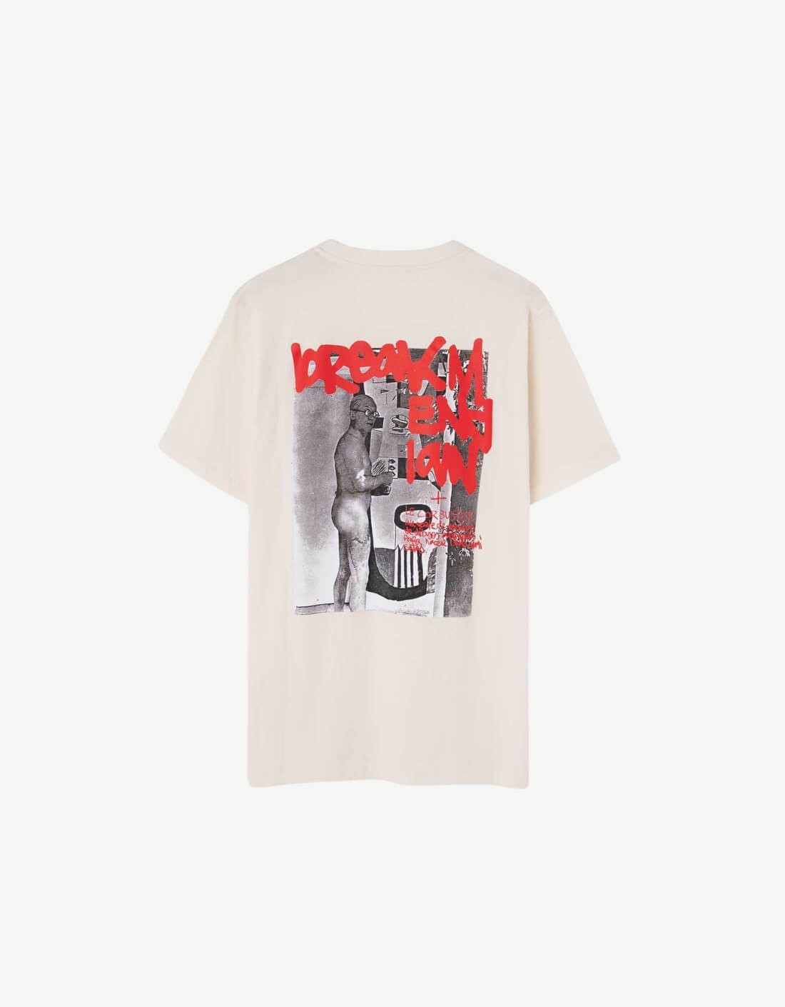 Naked Lunch Ecru T-shirt