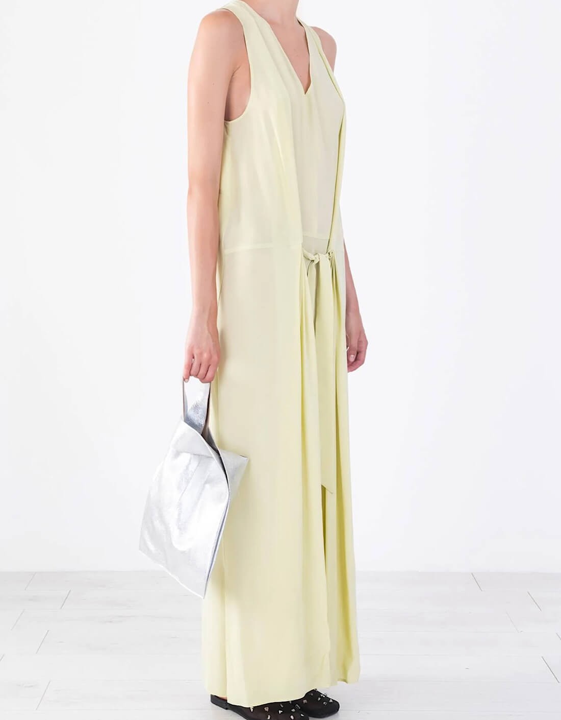 Vestido Nudo Lime