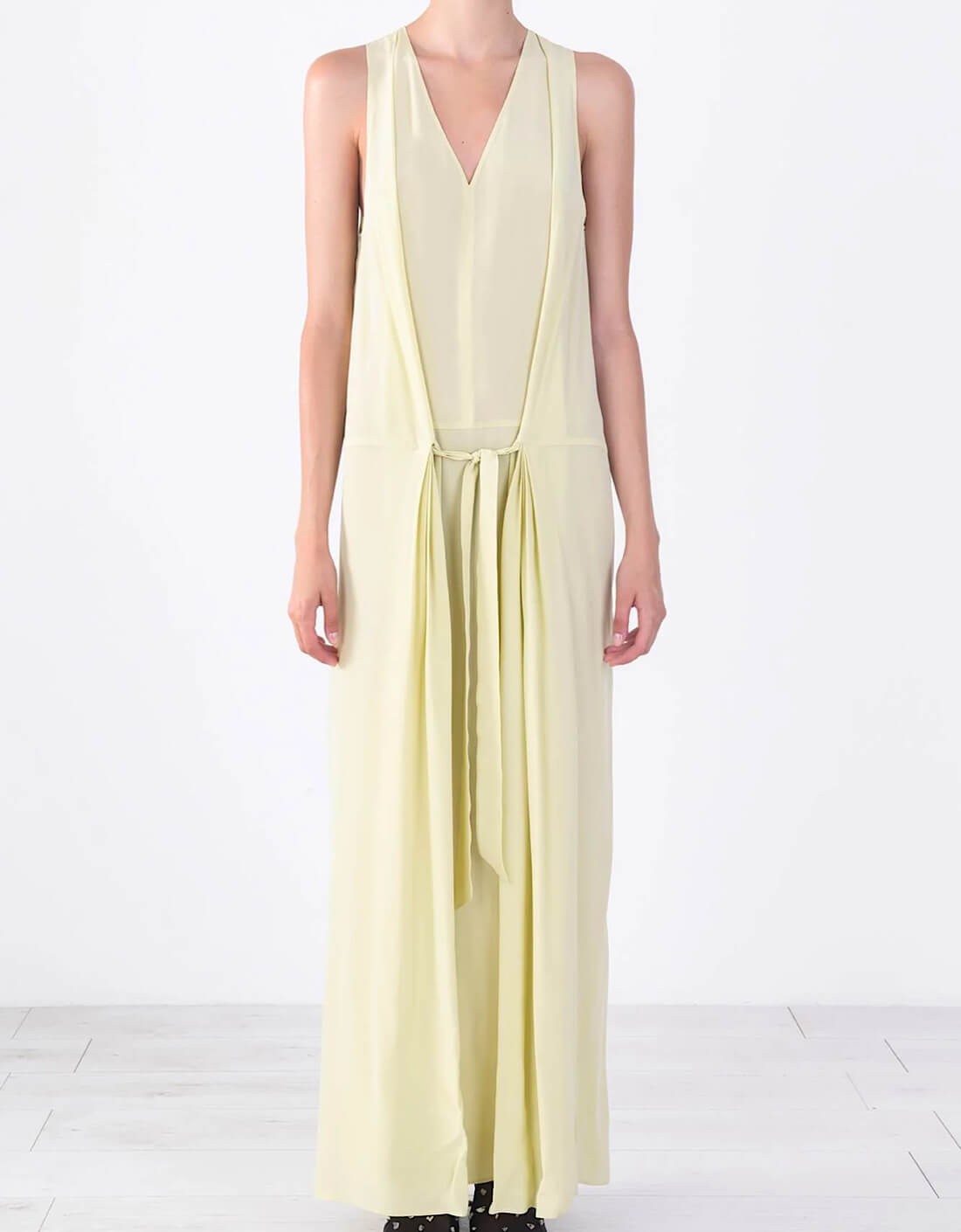 Vestido Nudo Lime