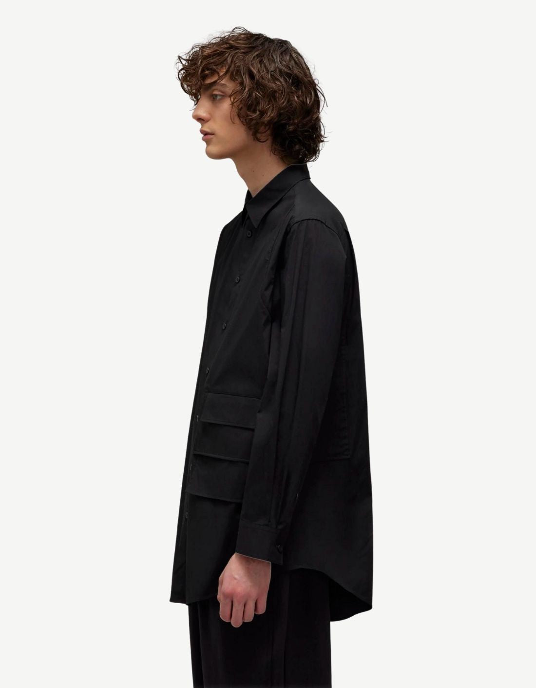Camisa Bolsillos Black – vista 2