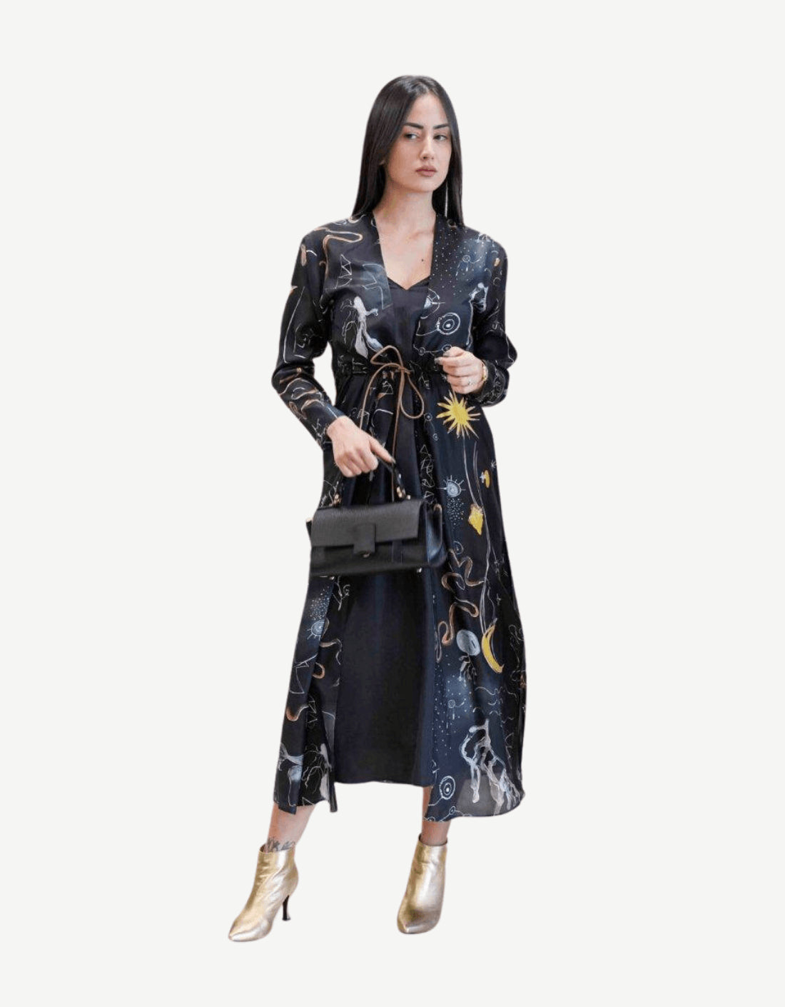 kimono en soie Novolette