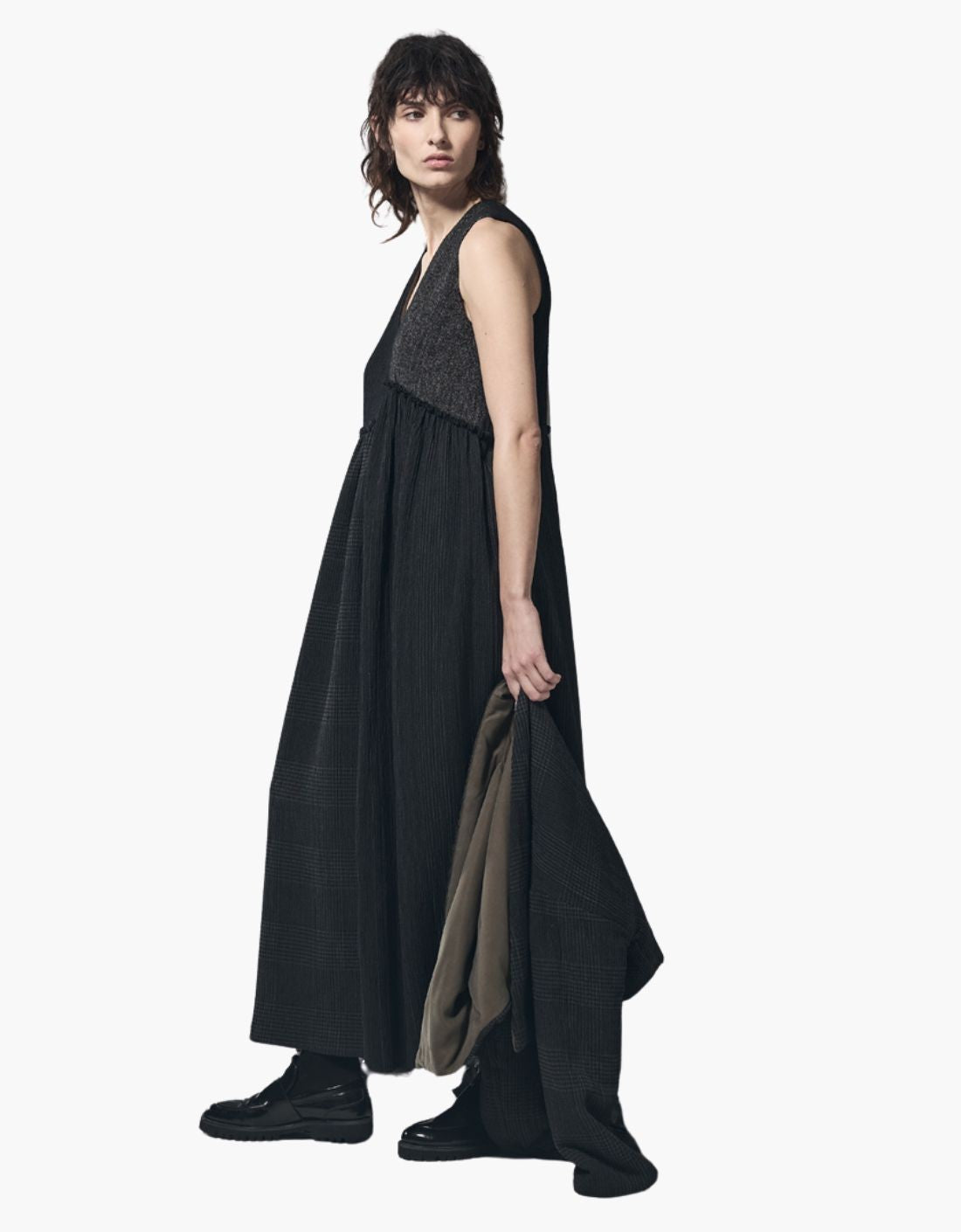 robe bustier asymétrique