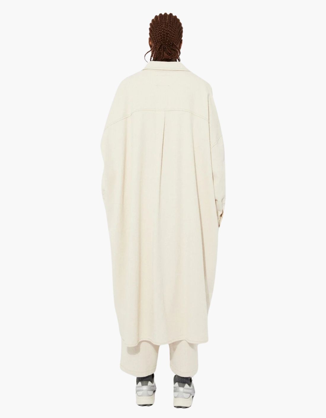 robe/veste en coton oversize
