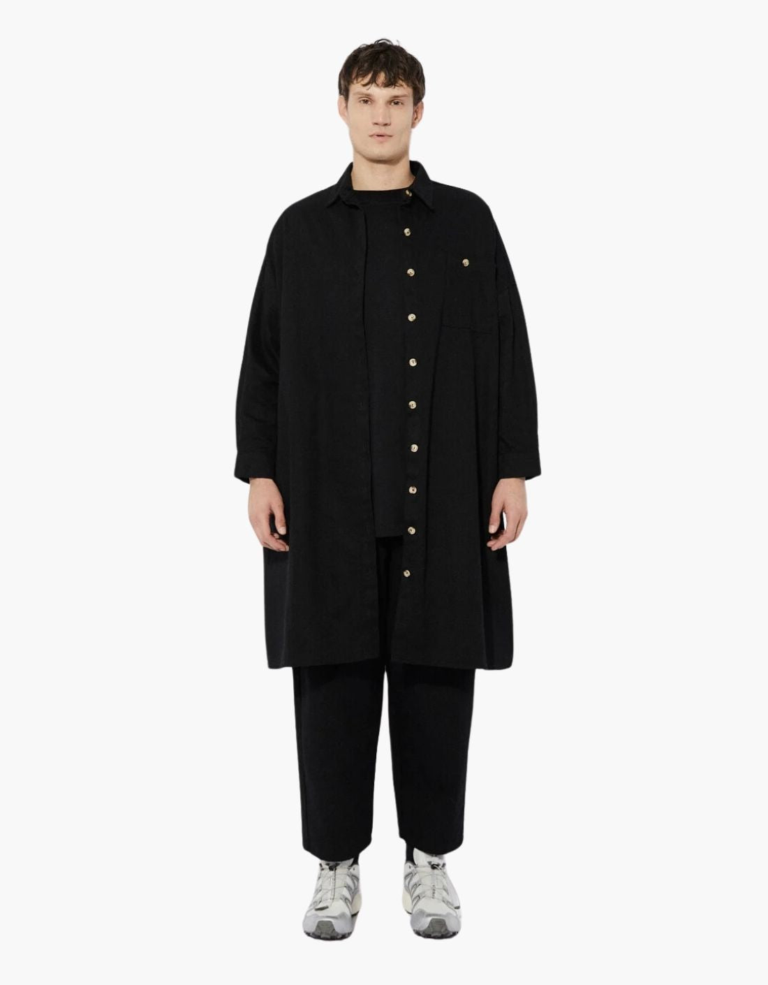 robe/veste en coton oversize