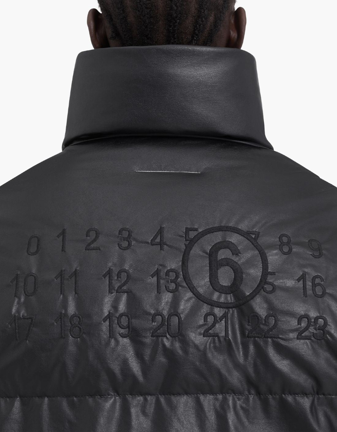 Chaqueta puffer números espalda - MM6