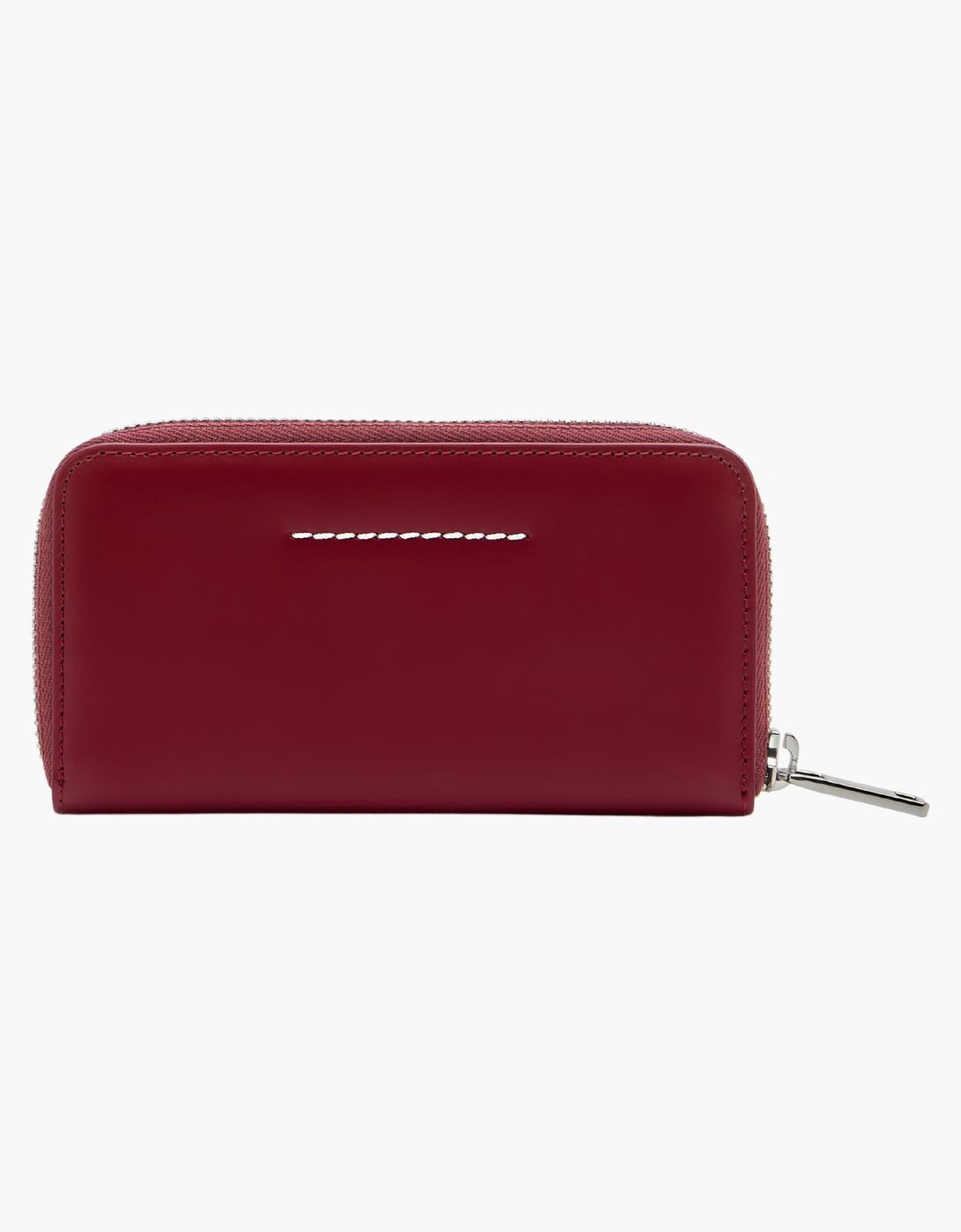 Cartera zip puntadas cuero – vista 7