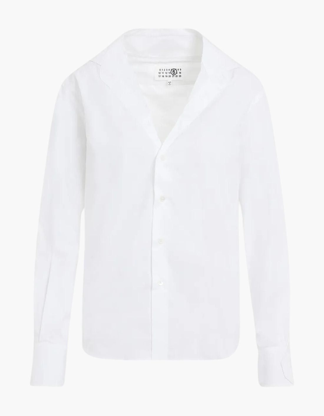 Camisa Popelin cuello cosido - MM6