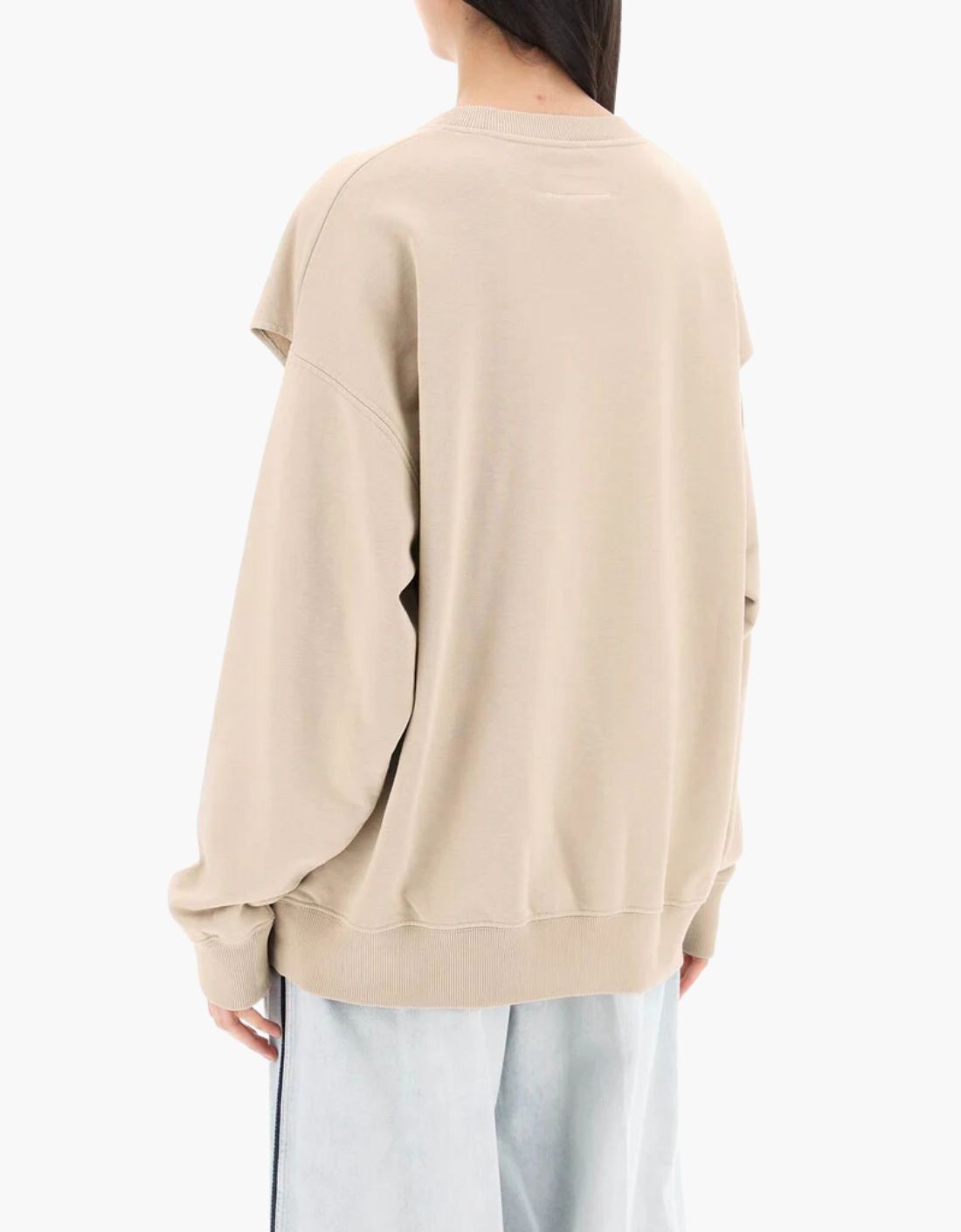 Sweat-shirt beige MM6
