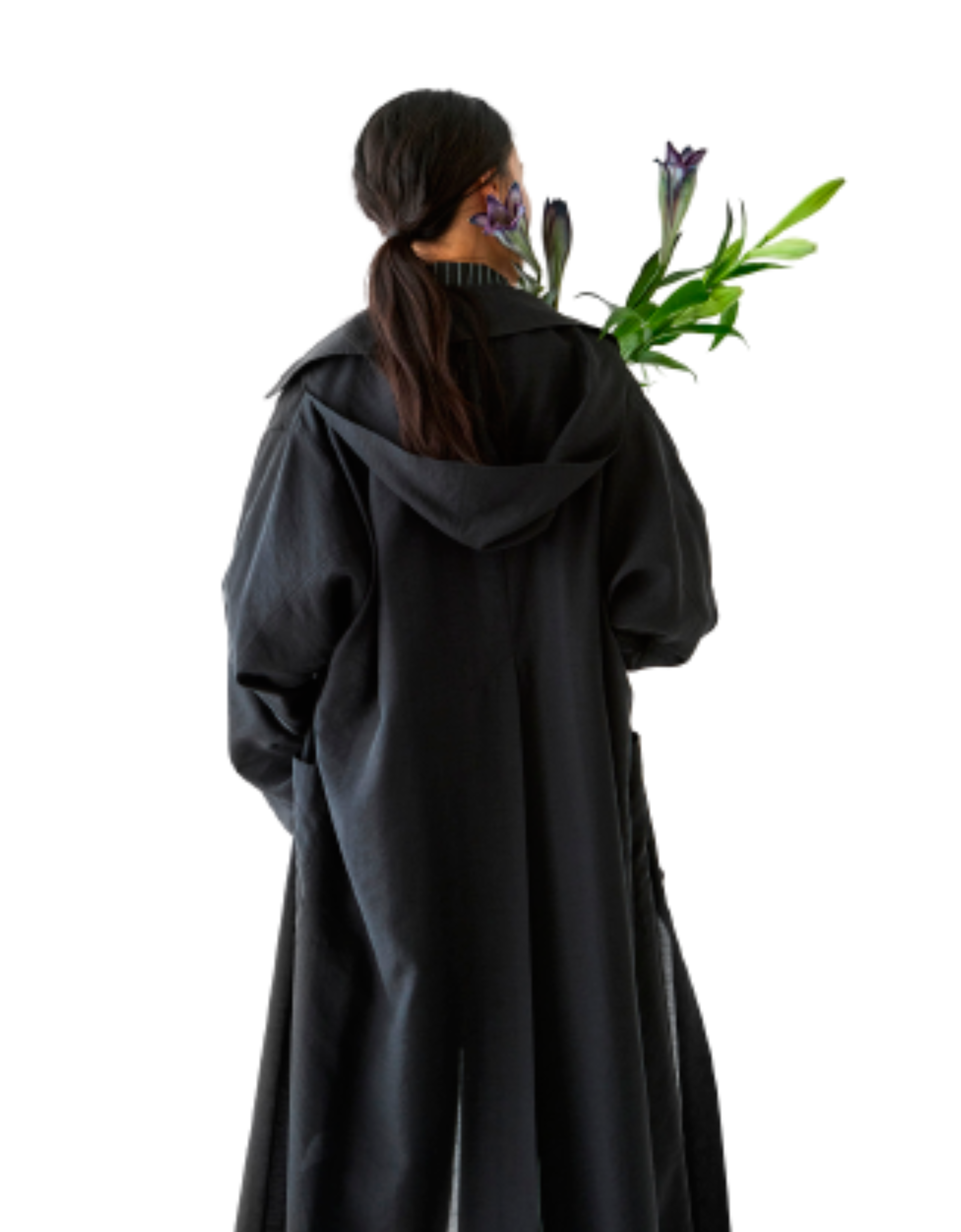 Sobrecamisa con gorro "Sora"