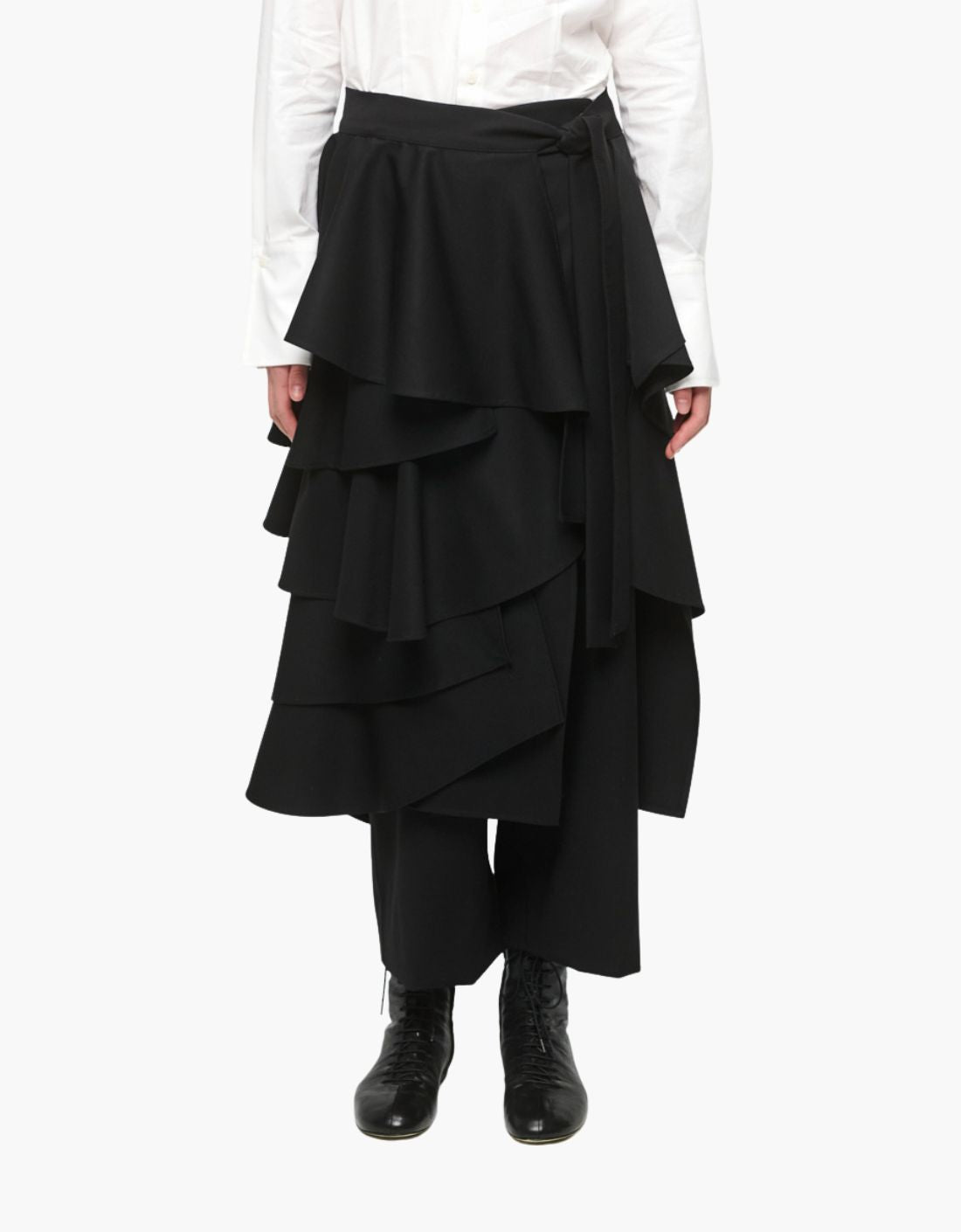 "CAR Sentir" ruffled skirt