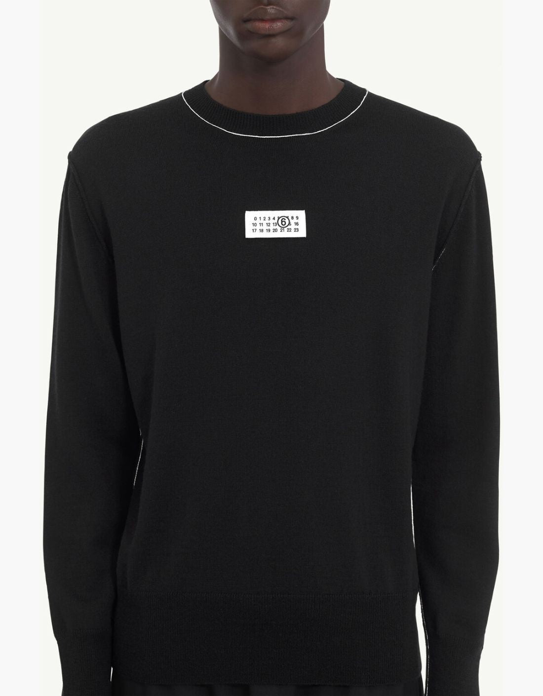 JERSEY SH0HL0017 PESPUNTE BLANCO