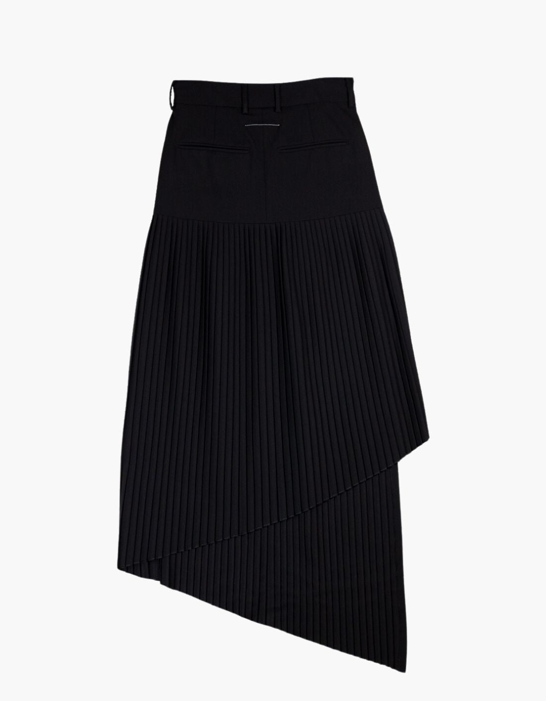 Falda tablas Negra MM6