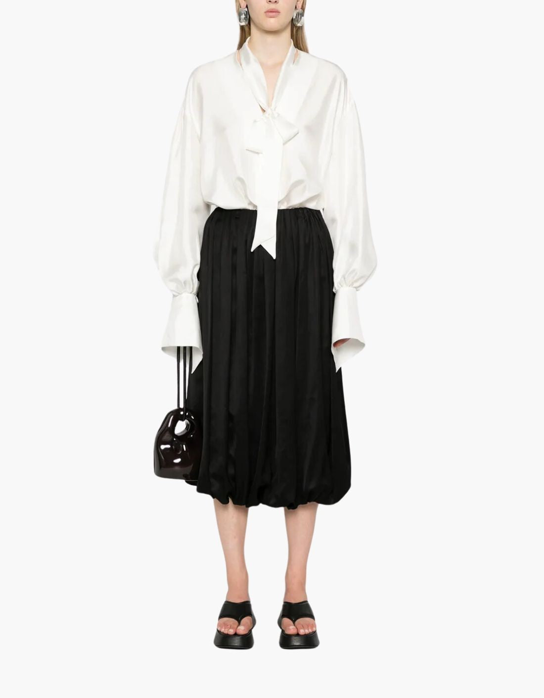 Vestido/Falda Negro MM6 - S52CT0782