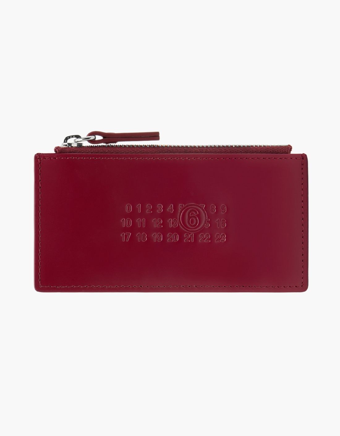 Tarjetero con cremallera numeric Granate MM6 - SA5UI0011 – vista principal