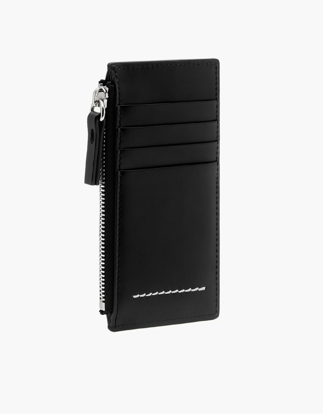 Tarjetero con cremallera numeric Negro MM6 - SA5UI0011 – vista 2