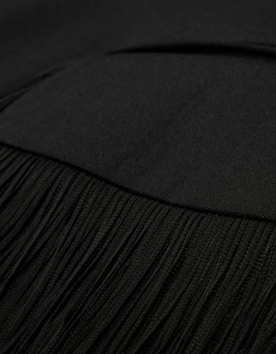 MM6 fringe detail blazer