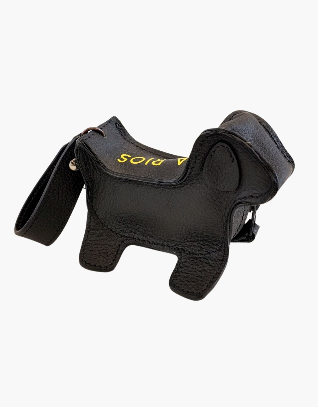 Charm de Perro Negro + Bolsa NR