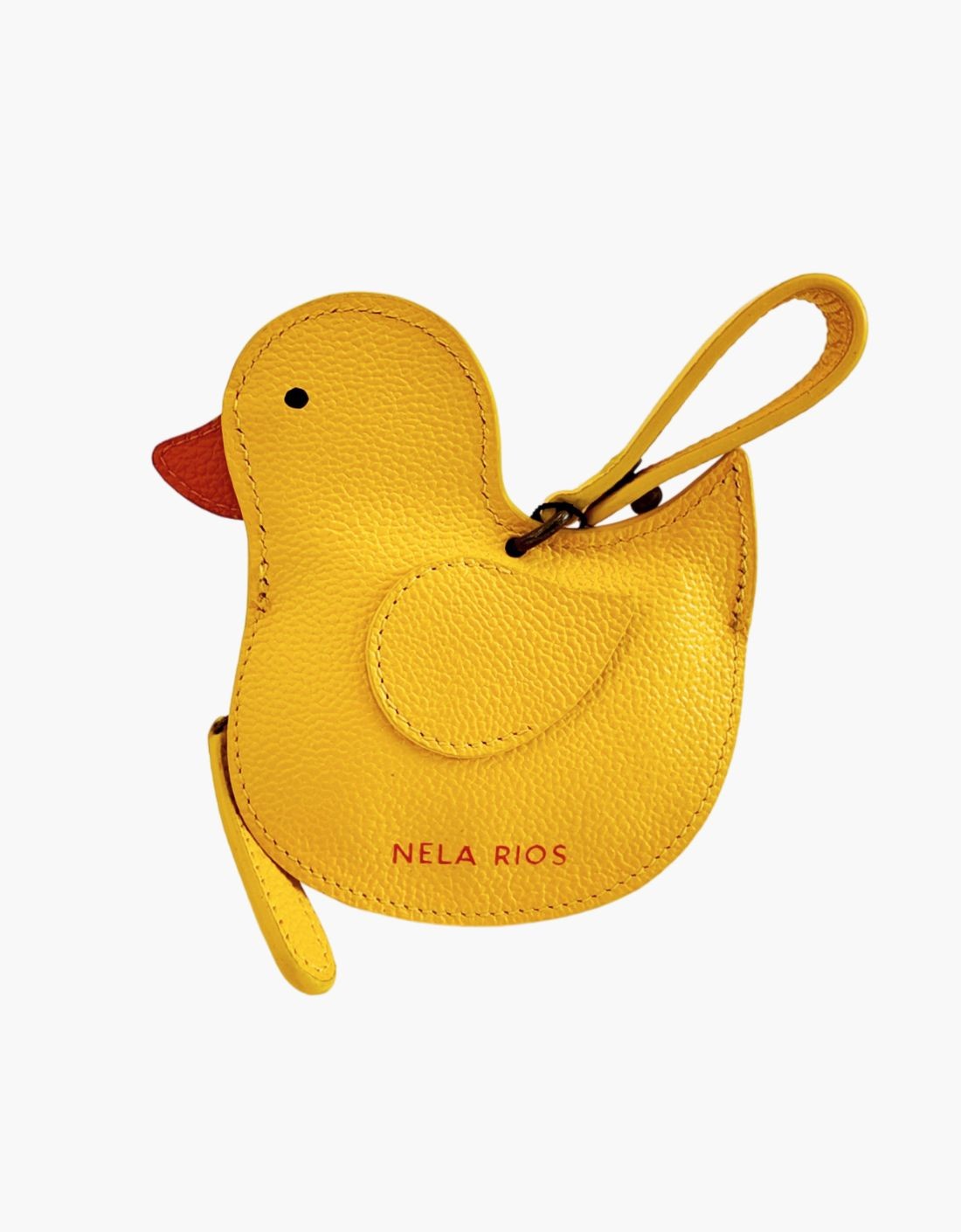 Charm de Pato + Bolsa NR