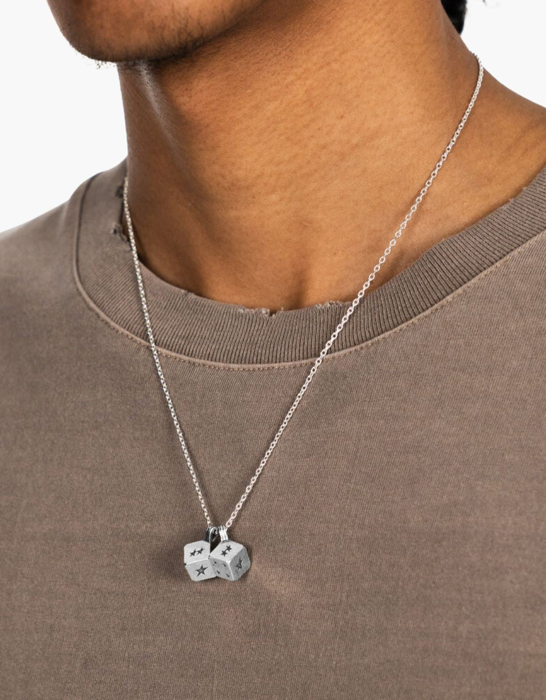 Collar "Dice" - Silver