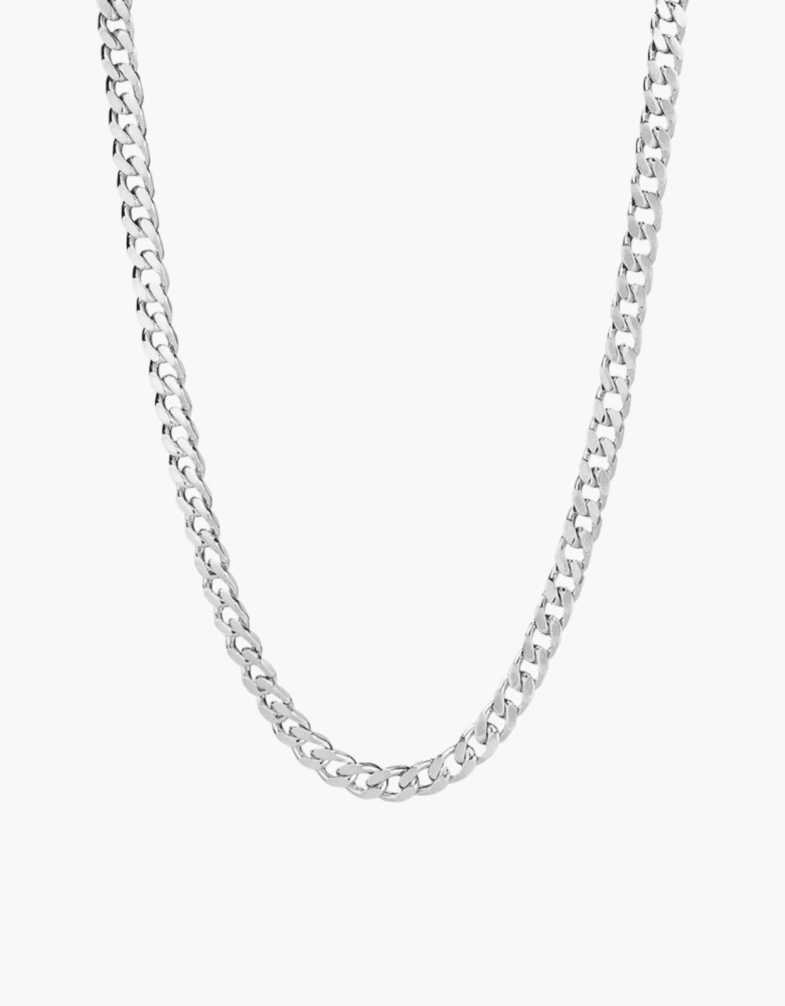 Collar "Cuban Chain" - Silver