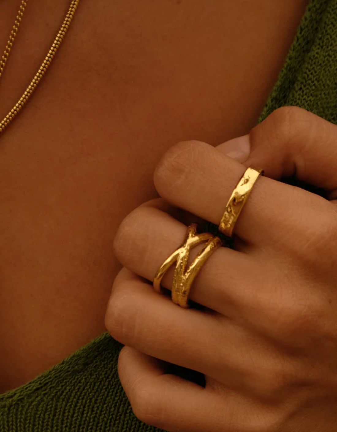 Anillo "MadMax" - Gold