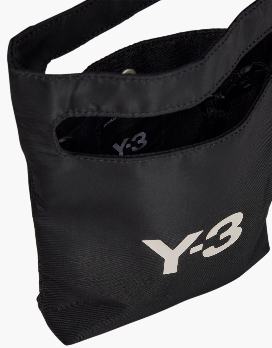 Y-3 "Crossed print" mini tote bag