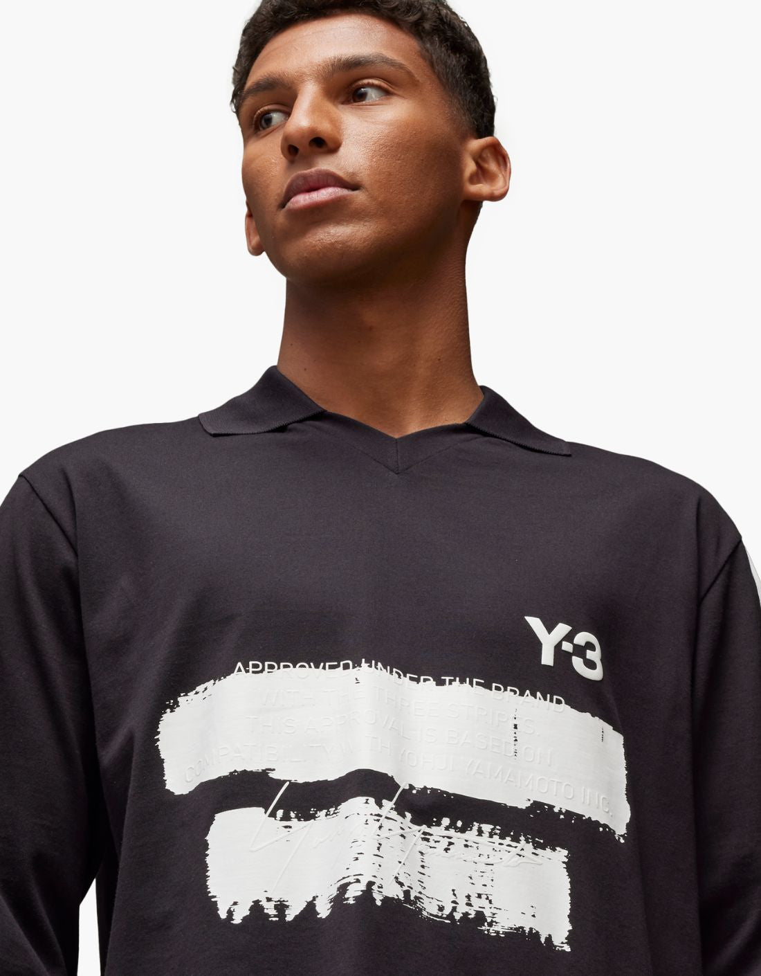 Camiseta print delantero "Crossed" Y-3