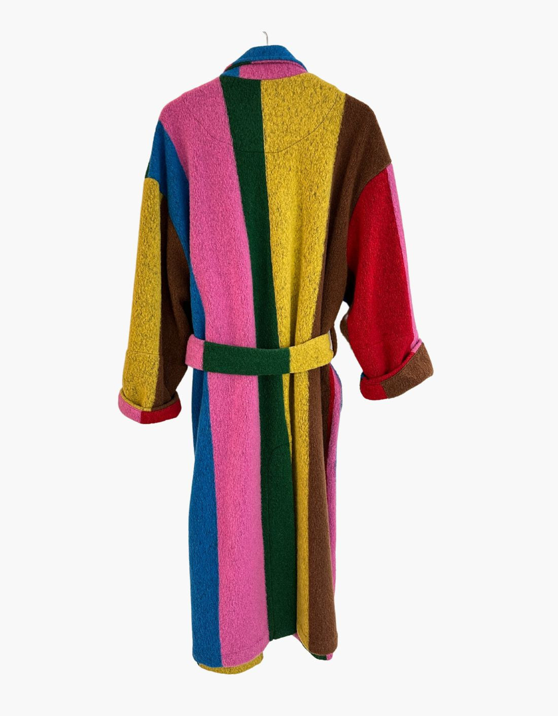 veste longue à rayures