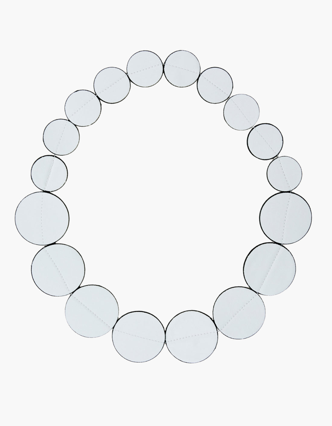 Collar circulos "Chiara"