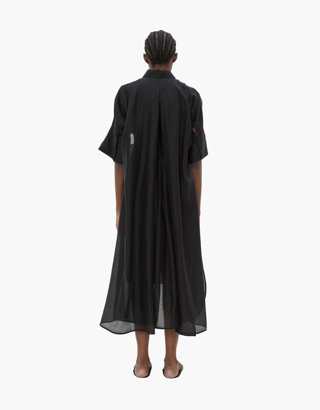 Vestido largo camisero "Isabella"