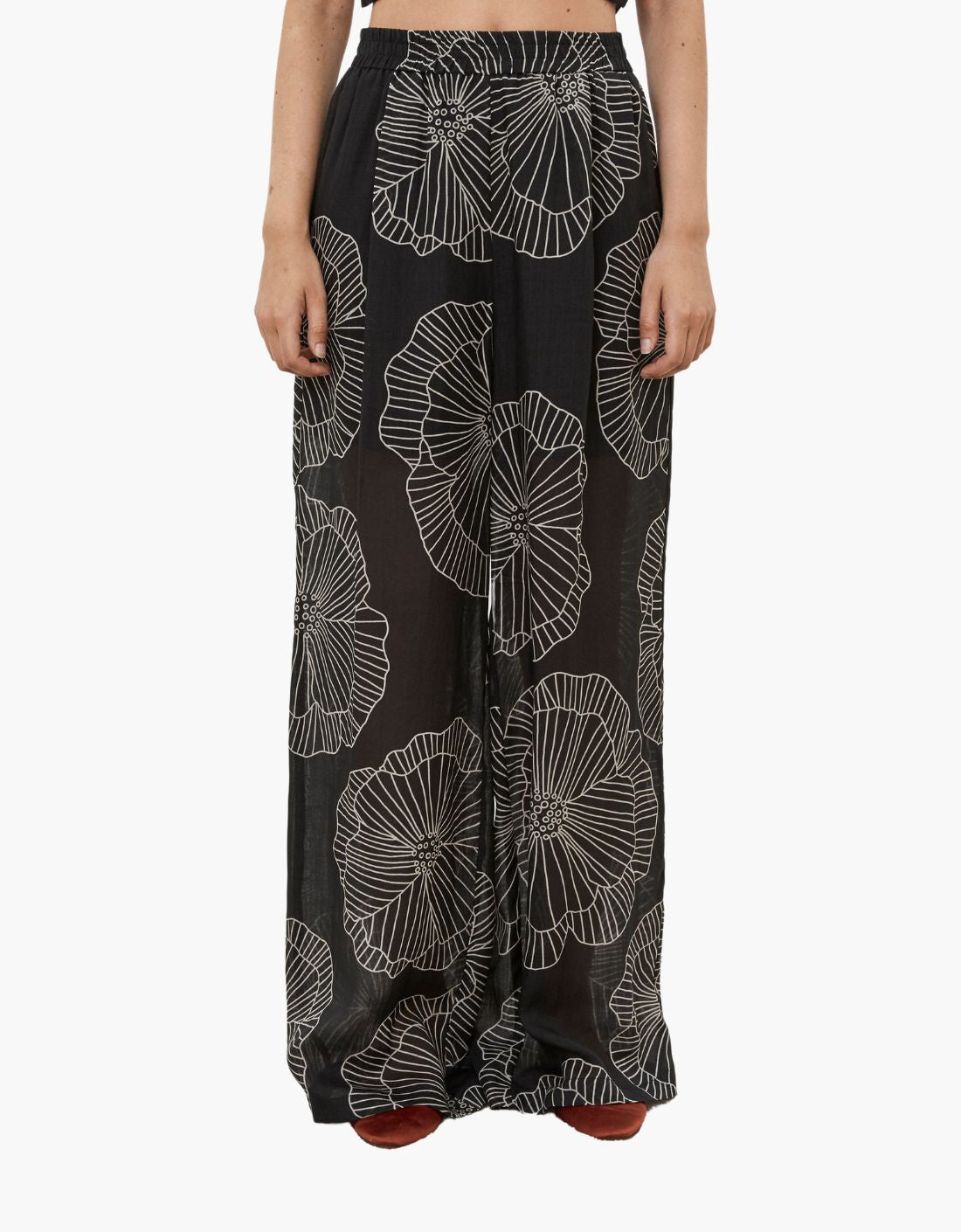 Pantalon Fluido "Fiore"