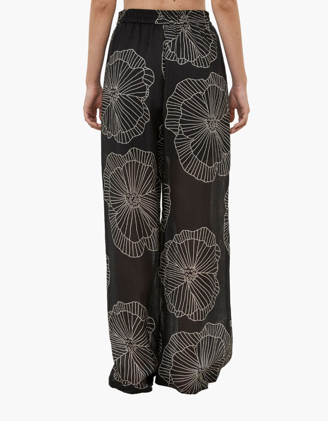Pantalon Fluido "Fiore"