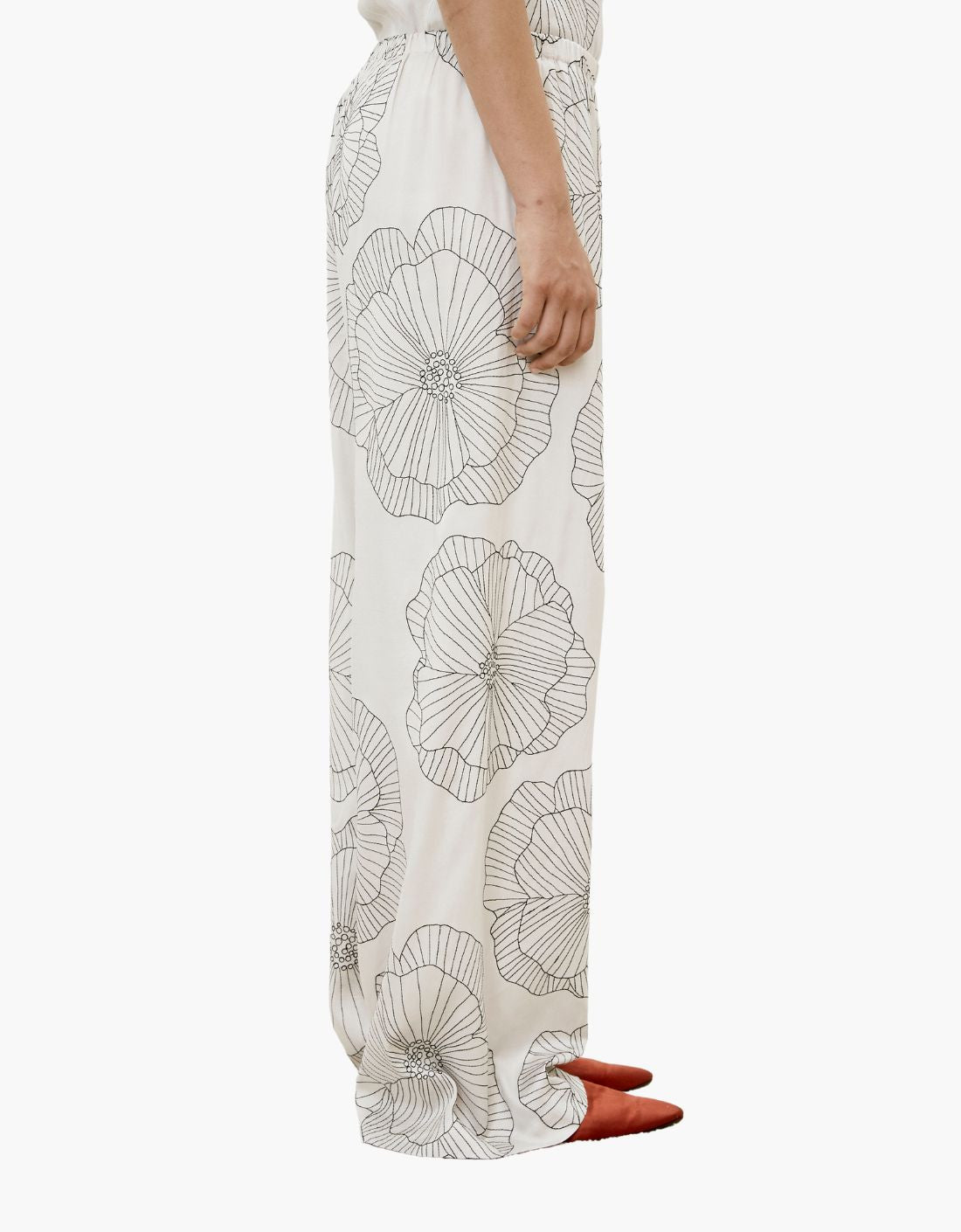 Pantalon Fluido "Fiore"