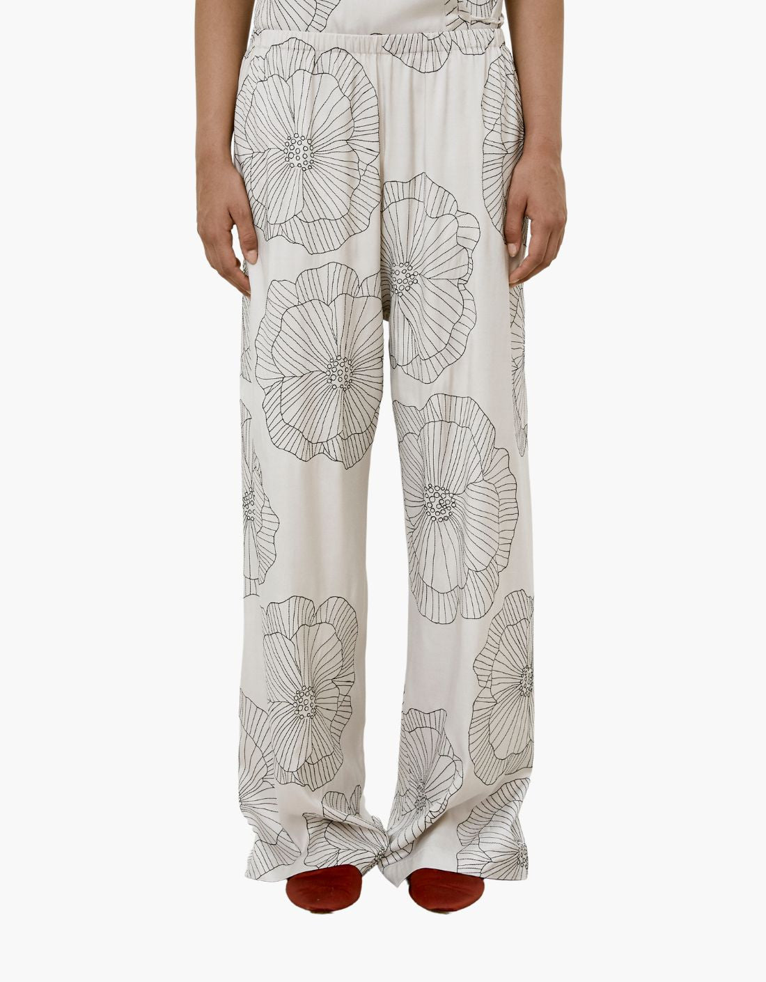 Pantalon Fluido "Fiore"